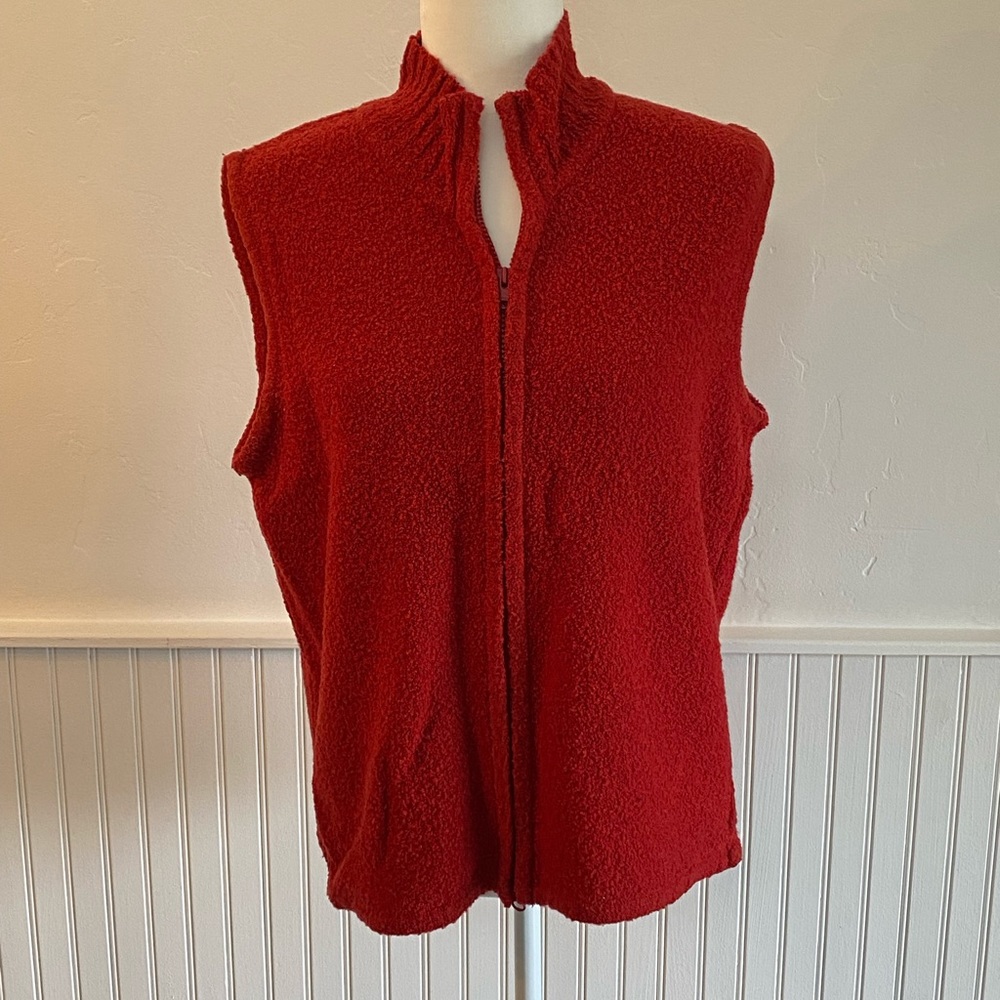 Coldwater Creek Front Zip Vest